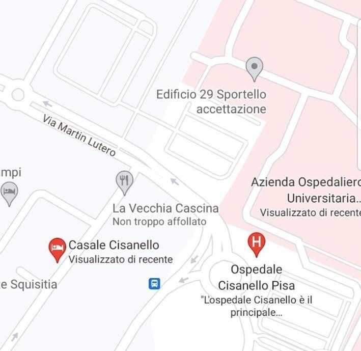 Hotel Casale Cisanello Piza Zewnętrze zdjęcie